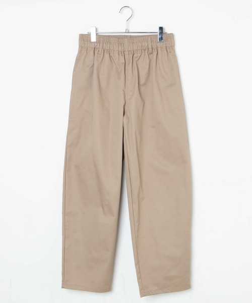 WEGO(ウィゴー)の「WEGO/【26春夏★待望の再入荷・WEB限定】ワイドシェフパンツ(チノパンツ・メンズ・ブルー/ブラック/ホワイト/オリーブ/ベージュ/ライトグレー/ベージュ系その他・X-LARGE/MEDIUM/LARGE)」の9枚目の写真