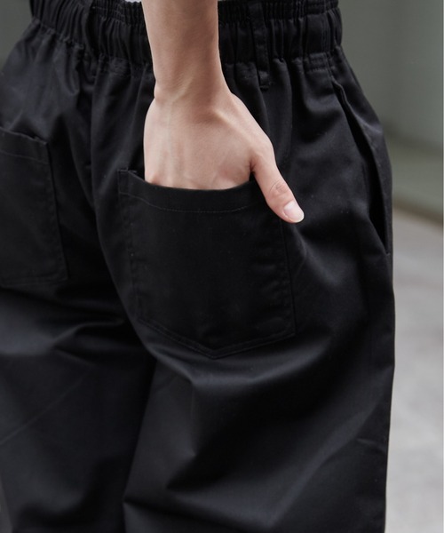 WEGO（ウィゴー）の「WEGO/【26春夏★待望の再入荷・WEB限定】ワイドシェフパンツ（チノパンツ・メンズ・ブルー/ブラック/ホワイト/オリーブ/ベージュ/ライトグレー/ベージュ系その他・X-LARGE/MEDIUM/LARGE）」の13枚目の写真