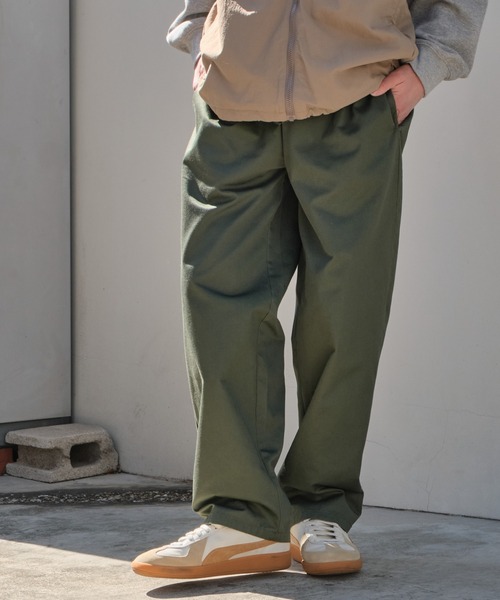 WEGO（ウィゴー）の「WEGO/【26春夏★待望の再入荷・WEB限定】ワイドシェフパンツ（チノパンツ・メンズ・ブルー/ブラック/ホワイト/オリーブ/ベージュ/ライトグレー/ベージュ系その他・X-LARGE/MEDIUM/LARGE）」の16枚目の写真