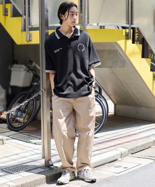 VOAAOV ワイドチノパン VOAAOV チノパン 「VOAAOV」Organic Cotton × Recycle Polyester
