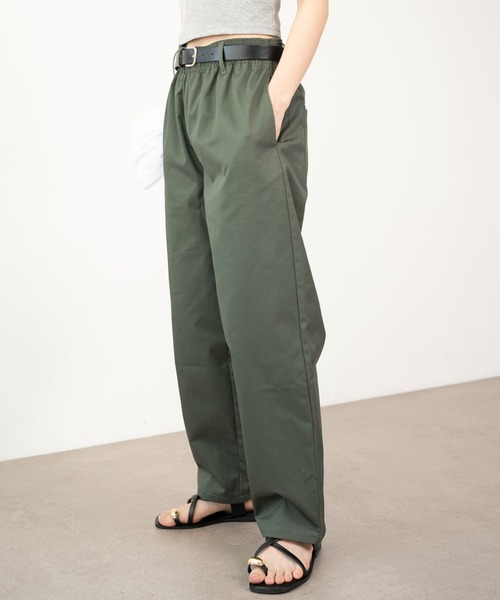 WEGO（ウィゴー）の「WEGO/【26春夏★待望の再入荷・WEB限定】ワイドシェフパンツ（チノパンツ・メンズ・ブルー/ブラック/ホワイト/オリーブ/ベージュ/ライトグレー/ベージュ系その他・X-LARGE/MEDIUM/LARGE）」の22枚目の写真