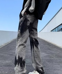 ストリートブリーチデニム