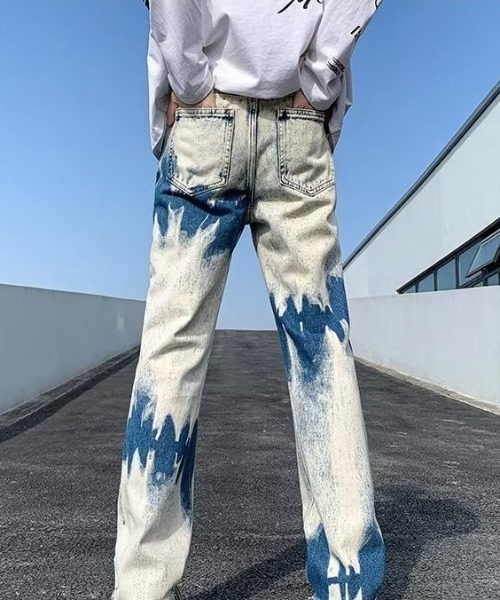 MGV(エムジーヴィー)の「ストリートブリーチデニム(デニムパンツ・メンズ・ブルー/ブラック・MEDIUM/LARGE/X-LARGE)」の3枚目の写真
