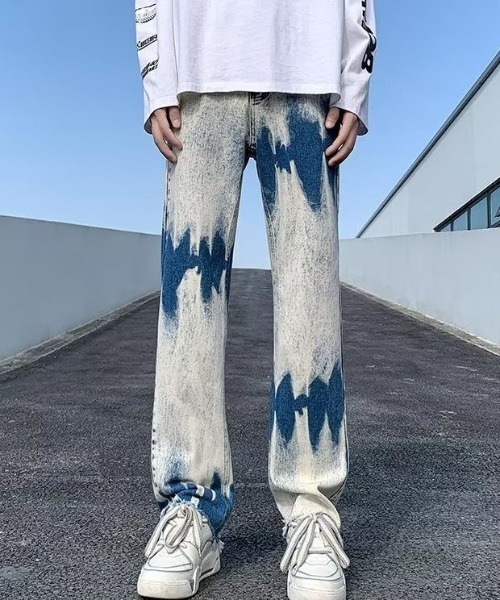 MGV(エムジーヴィー)の「ストリートブリーチデニム(デニムパンツ・メンズ・ブルー/ブラック・MEDIUM/LARGE/X-LARGE)」の5枚目の写真