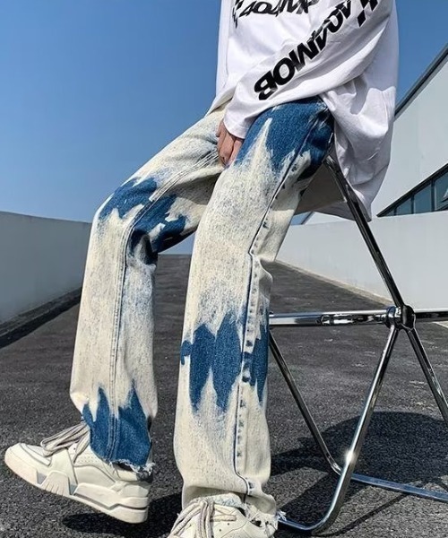 MGV(エムジーヴィー)の「ストリートブリーチデニム(デニムパンツ・メンズ・ブルー/ブラック・MEDIUM/LARGE/X-LARGE)」の6枚目の写真