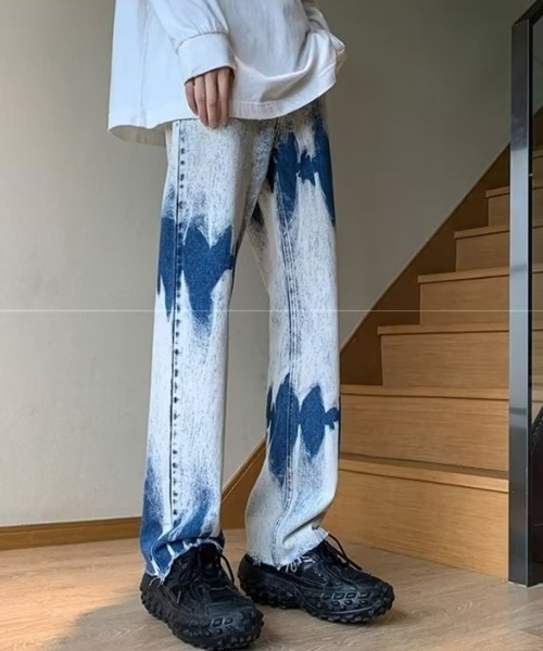 MGV(エムジーヴィー)の「ストリートブリーチデニム(デニムパンツ・メンズ・ブルー/ブラック・MEDIUM/LARGE/X-LARGE)」の11枚目の写真
