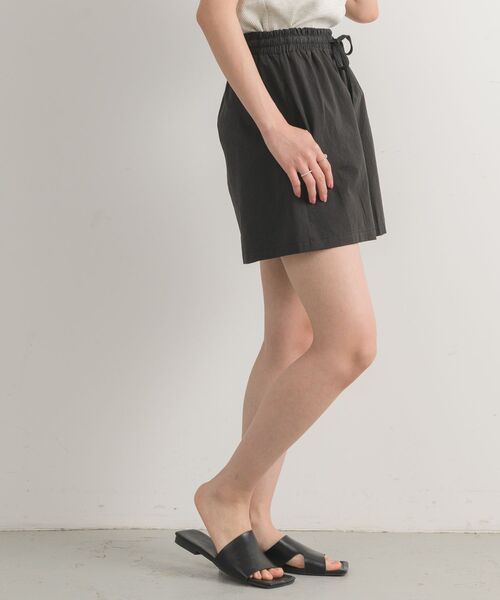 Kari & lili（カウリアンドリィリィ）の「linen like SP（その他パンツ・レディース・ブラック/オフホワイト・FREE）」の9枚目の写真