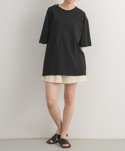 Kari & lili（カウリアンドリィリィ）の「linen like SP（その他パンツ・レディース・ブラック/オフホワイト・FREE）」の11枚目の写真