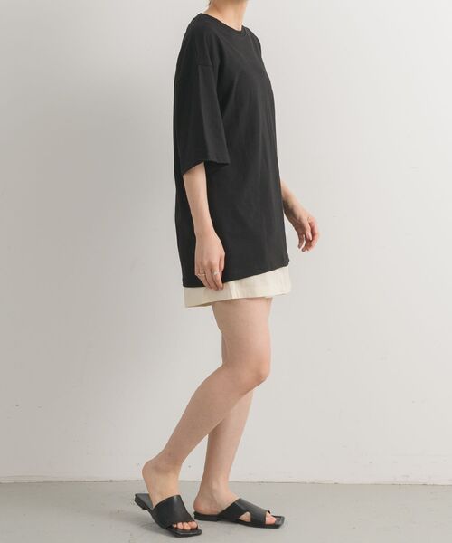 Kari & lili（カウリアンドリィリィ）の「linen like SP（その他パンツ・レディース・ブラック/オフホワイト・FREE）」の13枚目の写真