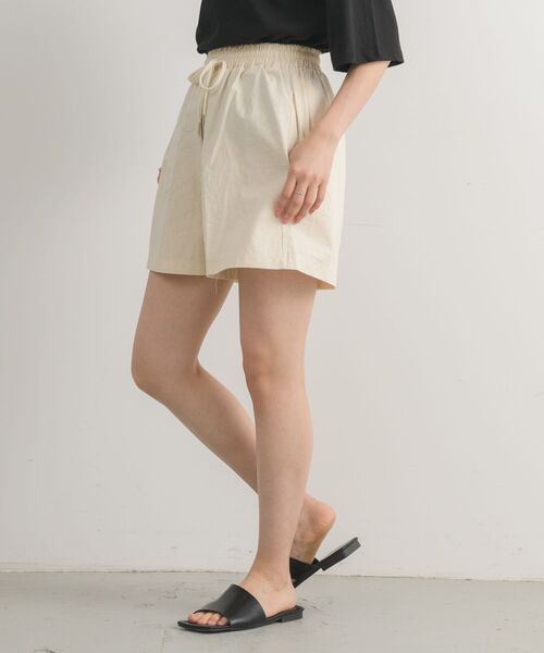 Kari & lili（カウリアンドリィリィ）の「linen like SP（その他パンツ・レディース・ブラック/オフホワイト・FREE）」の17枚目の写真