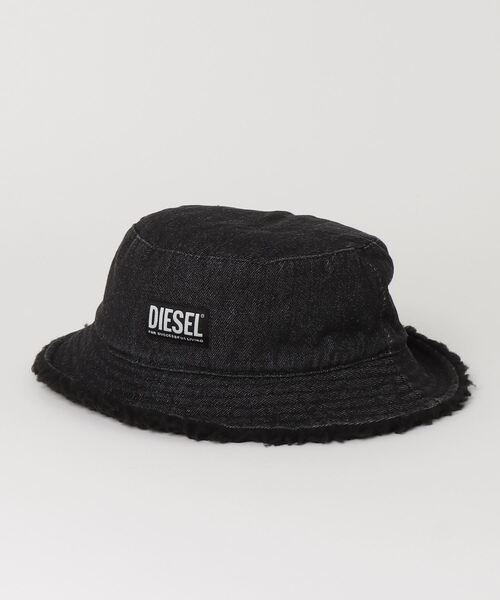 DIESEL KIDS(ディーゼルキッズ)の「DIESEL(ディーゼル)Kids & Junior ランドロゴハット帽子(ハット・キッズ・ブラック・Ⅱ)」の3枚目の写真