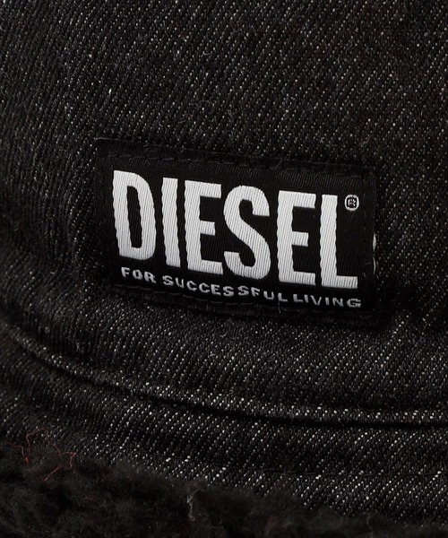 DIESEL KIDS(ディーゼルキッズ)の「DIESEL(ディーゼル)Kids & Junior ランドロゴハット帽子(ハット・キッズ・ブラック・Ⅱ)」の5枚目の写真