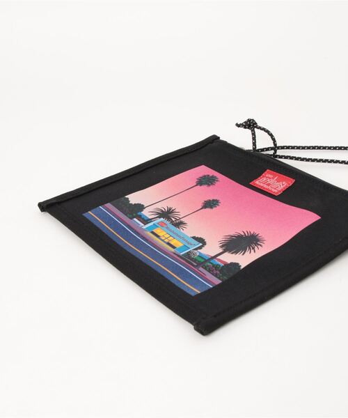 Manhattan Portage(マンハッタンポーテージ)の「Bric Sacoche Bag Canvas Lite HIROSHI NAGAI(クラッチバッグ・メンズ・ブラック/ナチュラル・FREE)」の9枚目の写真