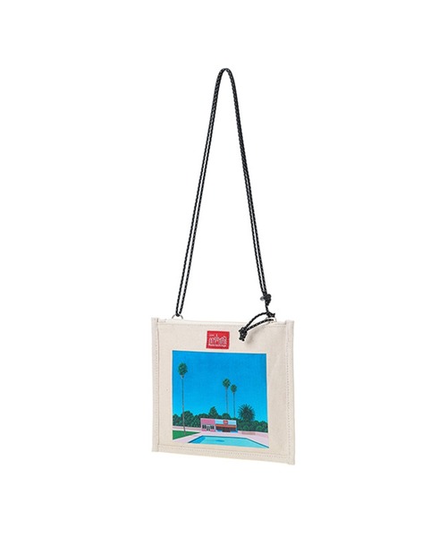 Manhattan Portage(マンハッタンポーテージ)の「Bric Sacoche Bag Canvas Lite HIROSHI NAGAI(クラッチバッグ・メンズ・ブラック/ナチュラル・FREE)」の1枚目の写真