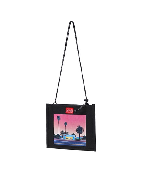Manhattan Portage(マンハッタンポーテージ)の「Bric Sacoche Bag Canvas Lite HIROSHI NAGAI(クラッチバッグ・メンズ・ブラック/ナチュラル・FREE)」の7枚目の写真