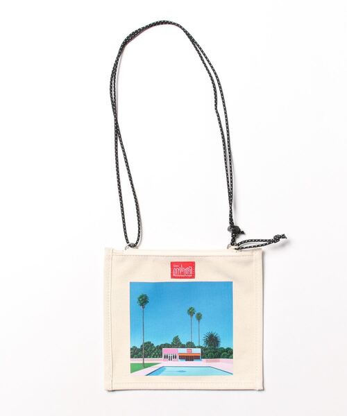 Manhattan Portage(マンハッタンポーテージ)の「Bric Sacoche Bag Canvas Lite HIROSHI NAGAI(クラッチバッグ・メンズ・ブラック/ナチュラル・FREE)」の14枚目の写真
