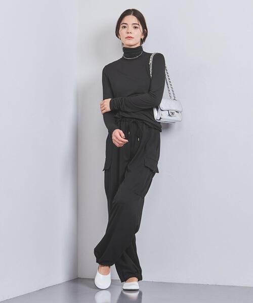 ATON（エイトン）の「＜ATON＞タートルネック カットソー（Tシャツ