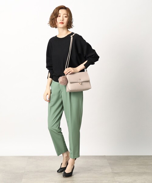 grove（グローブ）の「◆メタルオーバルショルダー（ショルダーバッグ・レディース・レッド系1/ベージュ系その他7/ブラック/ライトグレー・00）」の10枚目の写真