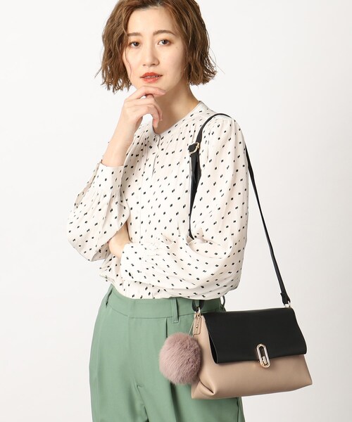 grove（グローブ）の「◆メタルオーバルショルダー（ショルダーバッグ・レディース・レッド系1/ベージュ系その他7/ブラック/ライトグレー・00）」の15枚目の写真