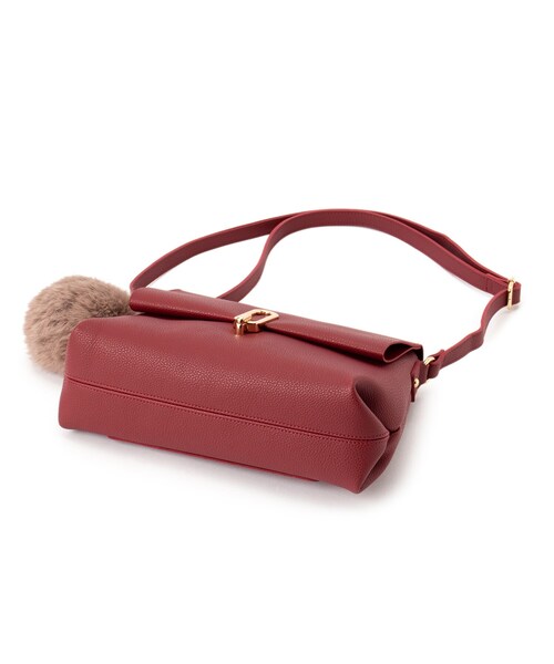 grove（グローブ）の「◆メタルオーバルショルダー（ショルダーバッグ・レディース・レッド系1/ベージュ系その他7/ブラック/ライトグレー・00）」の20枚目の写真