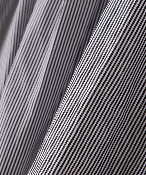 NATURAL BEAUTY BASIC（ナチュラルビューティーベーシック）の「◇【sweet11月号掲載】ボウタイペプラムブラウス（シャツ/ブラウス・レディース・ホワイト/グレー系その他/チャコールグレー・MEDIUM/SMALL）」の21枚目の写真