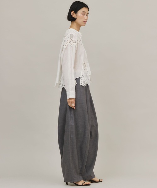 Curensology ウールトロドロストパンツ グレー FREE Curensology（カレンソロジー）の「Curensology(カレンソロジー