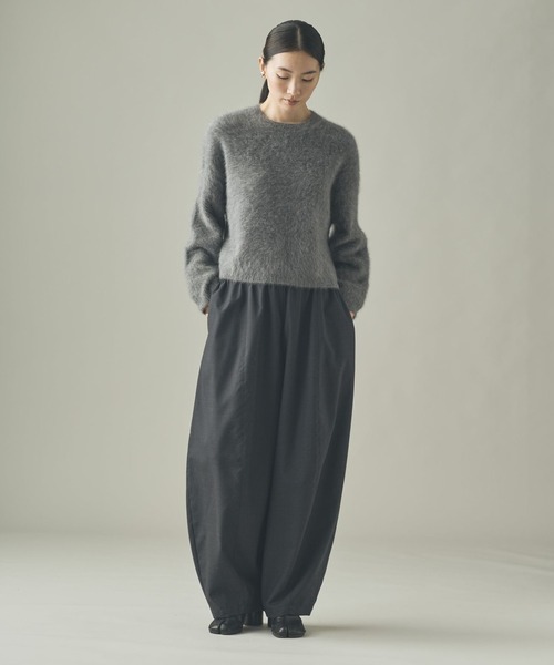 Curensology ウールトロドロストパンツ グレー FREE Curensology（カレンソロジー）の「Curensology(カレンソロジー