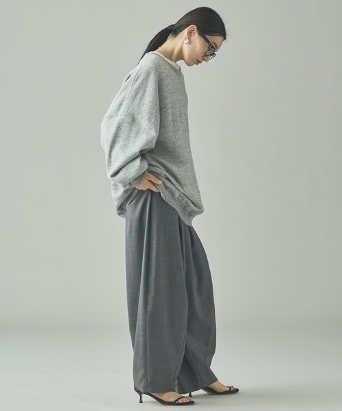 カレンソロジー　ウールトロドロストパンツ Curensology(カレンソロジー)｜ウールトロドロストパンツ