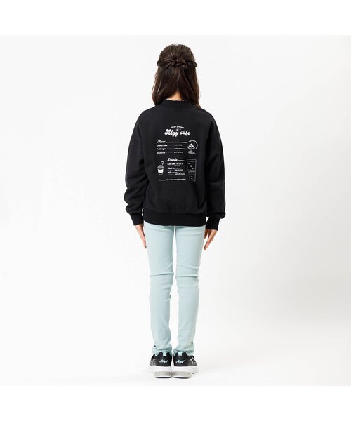 algy(アルジー)の「カフェロゴフードレスパーカー(パーカー・キッズ・アイボリー/ラベンダー/サックスブルー/ブラック・XX-SMALL/SMALL/X-SMALL/MEDIUM)」の6枚目の写真