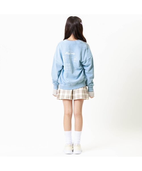 algy（アルジー）の「カフェロゴフードレスパーカー（パーカー