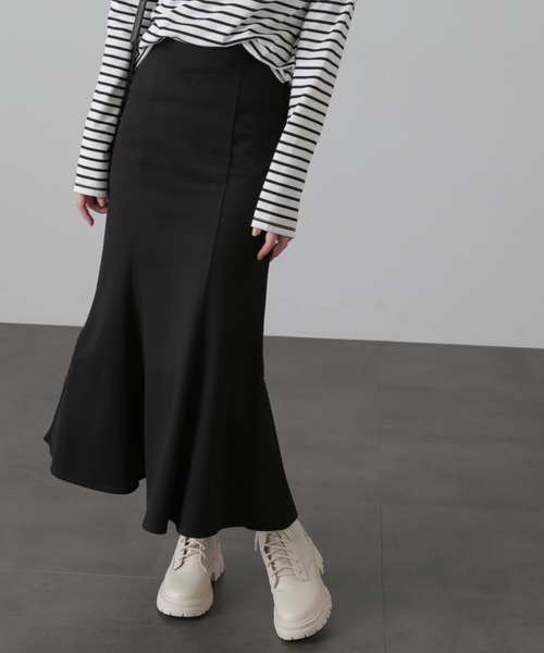 FREE'S MART（フリーズマート）の「◆【Sシリーズ対応】サイドスリットカットソーマーメイドスカート（スカート・レディース・グレー系その他/ブラック/ベージュ系その他・SMALL/X-SMALL/MEDIUM）」の13枚目の写真