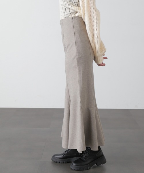 FREE'S MART（フリーズマート）の「◆【Sシリーズ対応】サイドスリットカットソーマーメイドスカート（スカート・レディース・グレー系その他/ブラック/ベージュ系その他・SMALL/X-SMALL/MEDIUM）」の21枚目の写真