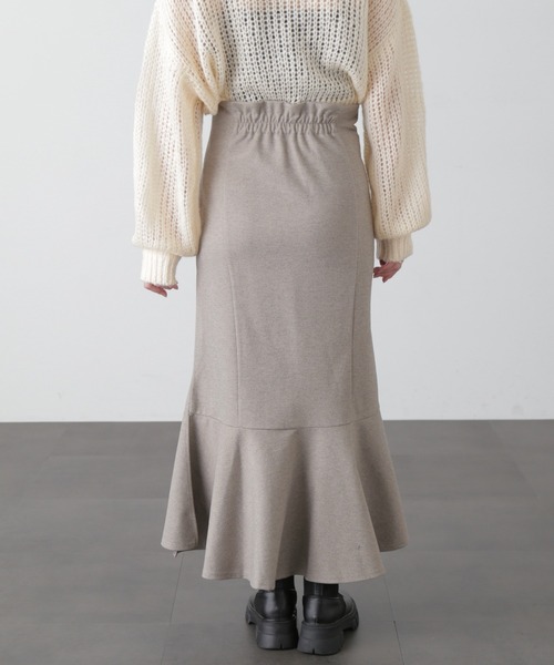 FREE'S MART（フリーズマート）の「◆【Sシリーズ対応】サイドスリットカットソーマーメイドスカート（スカート・レディース・グレー系その他/ブラック/ベージュ系その他・SMALL/X-SMALL/MEDIUM）」の22枚目の写真