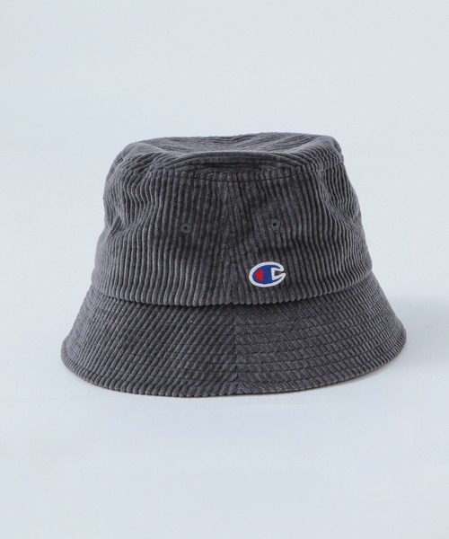 Champion(チャンピオン)の「【Champion(チャンピオン)】別注コーディロイハット(ハット・メンズ・ネイビー/ナチュラル・FREE)」の5枚目の写真
