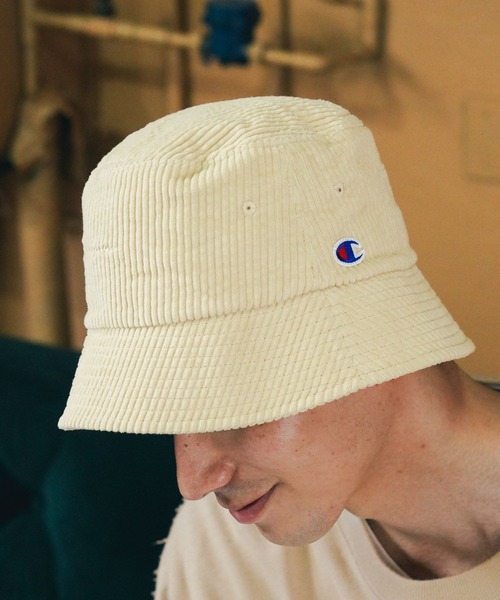 Champion(チャンピオン)の「【Champion(チャンピオン)】別注コーディロイハット(ハット・メンズ・ネイビー/ナチュラル・FREE)」の16枚目の写真
