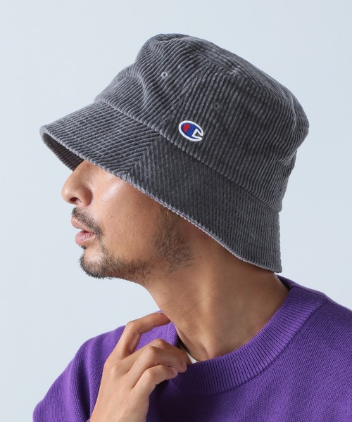 Champion(チャンピオン)の「【Champion(チャンピオン)】別注コーディロイハット(ハット・メンズ・ネイビー/ナチュラル・FREE)」の21枚目の写真