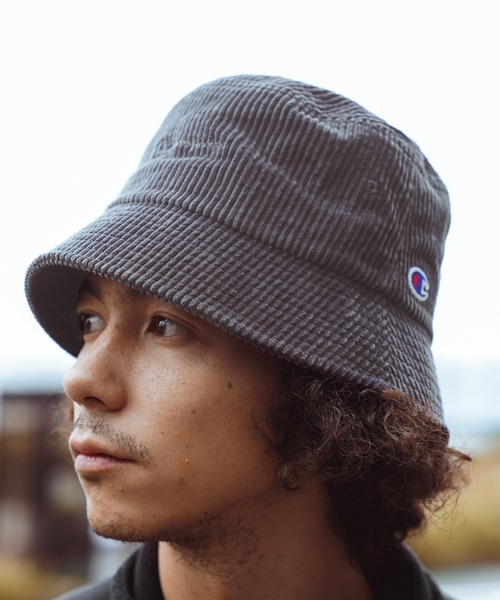 Champion(チャンピオン)の「【Champion(チャンピオン)】別注コーディロイハット(ハット・メンズ・ネイビー/ナチュラル・FREE)」の13枚目の写真