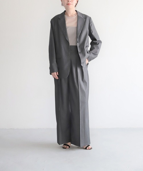 LEPSIM（レプシィム）の「【FOR I SERIES】フレア袖シアープルオーバー　966475（Tシャツ/カットソー・レディース・ライトグリーン/グレイッシュベージュ/グレー・FREE）」の15枚目の写真