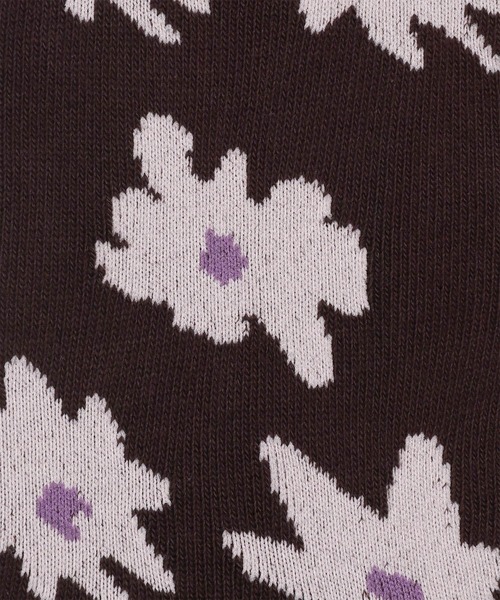 Paul Smith（ポールスミス）の「"Big Flower" ソックス / 230646 CS（ソックス/靴下・メンズ・ホワイト/ダークブラウン/ブルー/マスタード・25-27）」の7枚目の写真