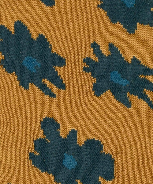 Paul Smith（ポールスミス）の「"Big Flower" ソックス / 230646 CS（ソックス/靴下・メンズ・ホワイト/ダークブラウン/ブルー/マスタード・25-27）」の8枚目の写真