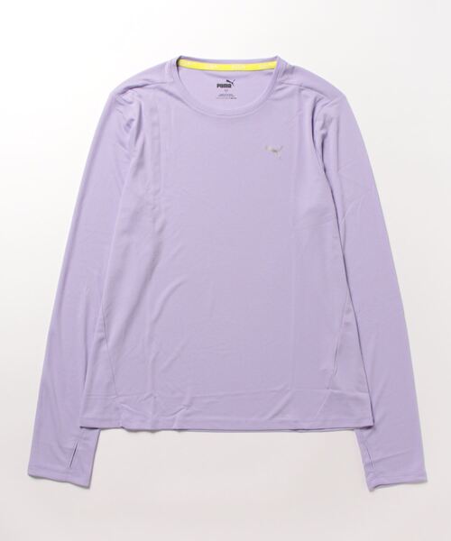 PUMA（プーマ）の「PUMA プーマ ウィメンズ ランニング RUN FAVORITE 長袖 Tシャツ（Tシャツ/カットソー・レディース・ホワイト/ブラック/バイオレット・MEDIUM/LARGE/SMALL/X-LARGE/X-SMALL/XX-LARGE）」の3枚目の写真