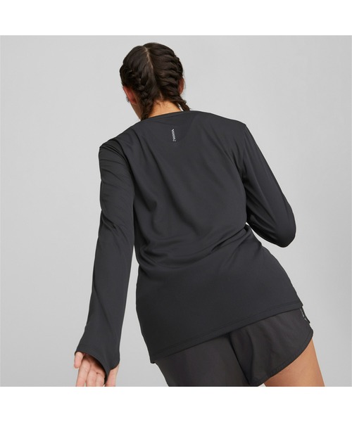 PUMA（プーマ）の「PUMA プーマ ウィメンズ ランニング RUN FAVORITE 長袖 Tシャツ（Tシャツ/カットソー・レディース・ホワイト/ブラック/バイオレット・MEDIUM/LARGE/SMALL/X-LARGE/X-SMALL/XX-LARGE）」の15枚目の写真