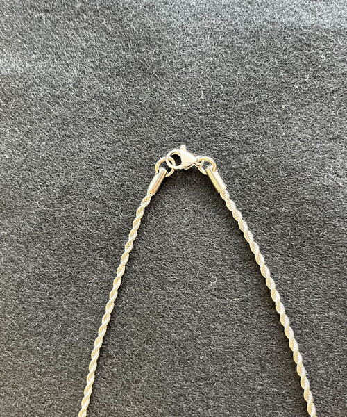 COMME CA ISM（コムサイズム）の「ツイストチェーンネックレス（ネックレス・メンズ・シルバー・FREE）」の2枚目の写真