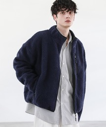 Buyer's Select/ビッグシルエットリバーシブル中綿ボアフリースジャケット