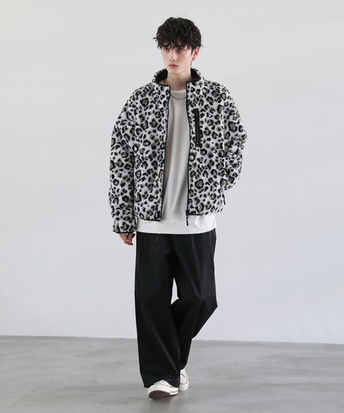 セール】Buyer's Select/ビッグシルエットリバーシブル中綿ボア