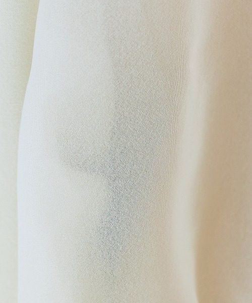 marun(マルン)の「<大きいサイズ> シアーボレロ付きトップス marun(シャツ/ブラウス・レディース・ブラウン/アイボリー・LL/3L/5L/4L/L)」の21枚目の写真