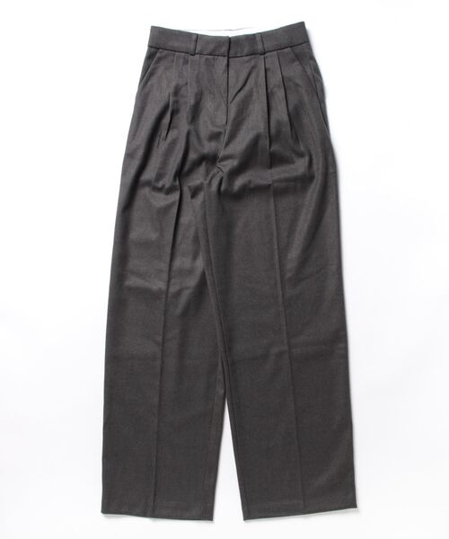 muguet(ミュゲ)の「relax colour tack slacks(スラックス・レディース・グレー・FREE)」の3枚目の写真