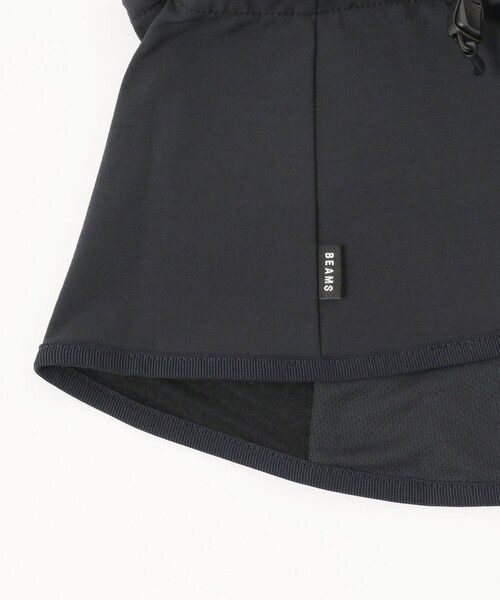 BEAMS（ビームス）の「BEAMS / フリース ネックゲイター（ネックウォーマー/スヌード・メンズ・ブラック/ダークグリーン・ONE SIZE）」の5枚目の写真