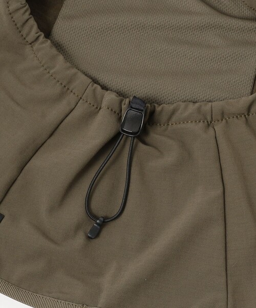 BEAMS（ビームス）の「BEAMS / フリース ネックゲイター（ネックウォーマー/スヌード・メンズ・ブラック/ダークグリーン・ONE SIZE）」の7枚目の写真