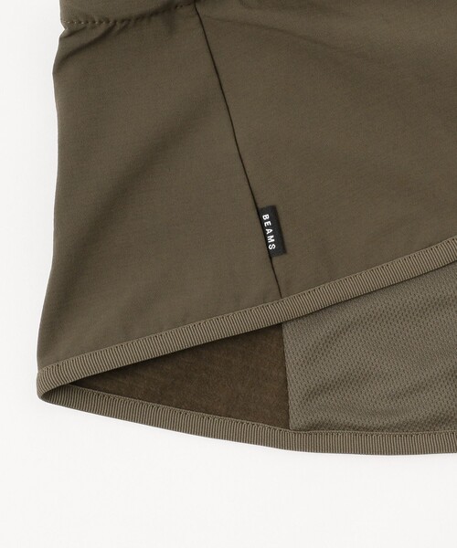 BEAMS（ビームス）の「BEAMS / フリース ネックゲイター（ネックウォーマー/スヌード・メンズ・ブラック/ダークグリーン・ONE SIZE）」の8枚目の写真